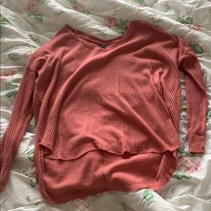 Peach Thermal Sweater